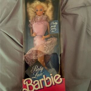 Barbie Pink Lace Party Doll